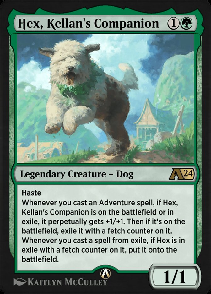 Magic the Gathering Card - Hex, Kellan's Companion - MTG Circle