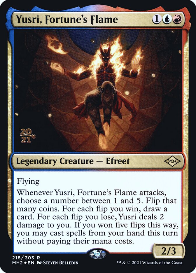 Magic the Gathering Card - Yusri, Fortune's Flame - MTG Circle