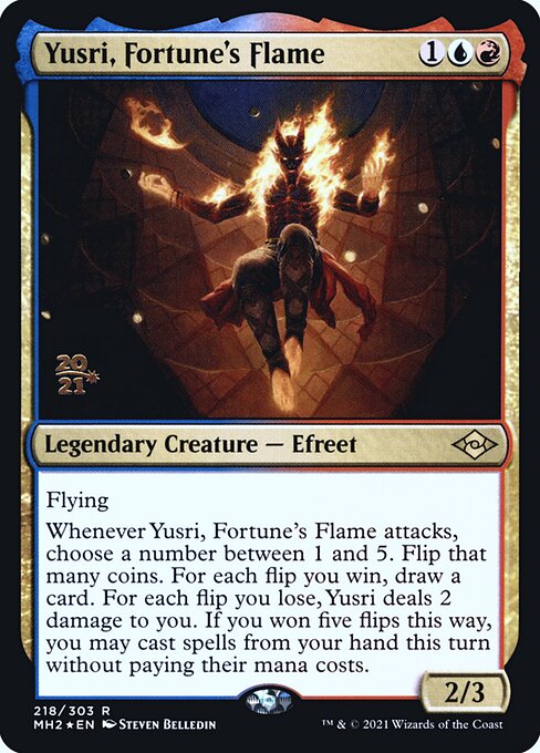 Magic the Gathering Card - Yusri, Fortune's Flame - MTG Circle