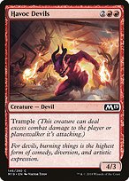 Magic the Gathering Card - Havoc Devils - MTG Circle