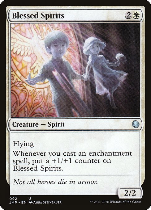 Magic the Gathering Card - Blessed Spirits - MTG Circle
