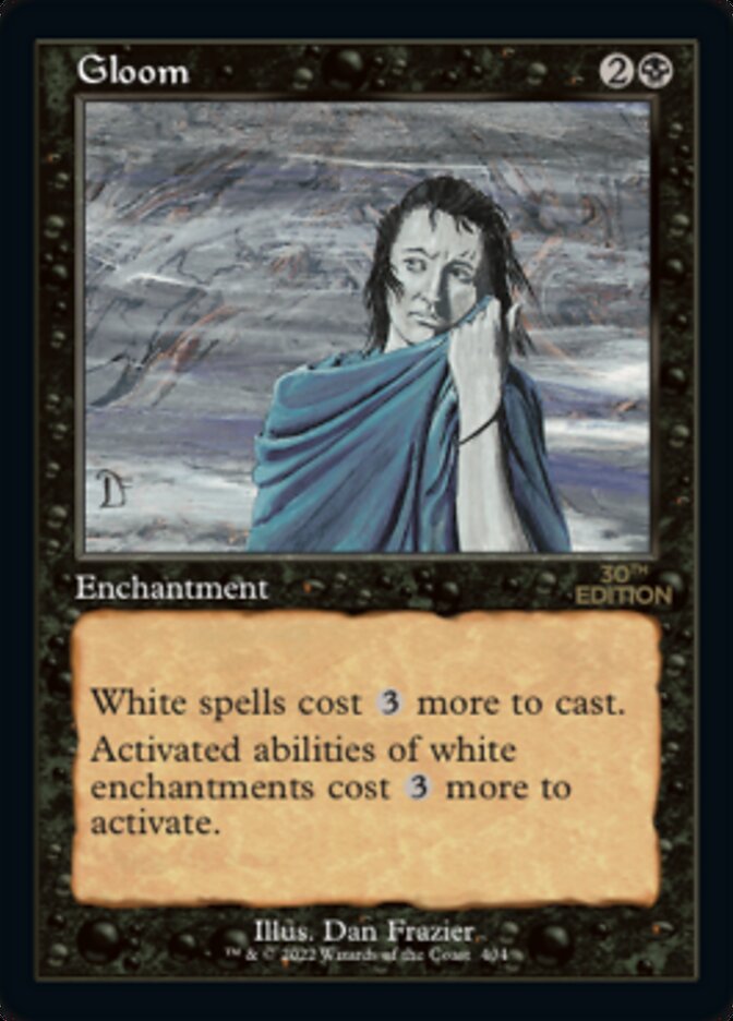 Magic the Gathering Card - Gloom - MTG Circle