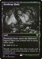 Magic the Gathering Card - Deathcap Glade - MTG Circle