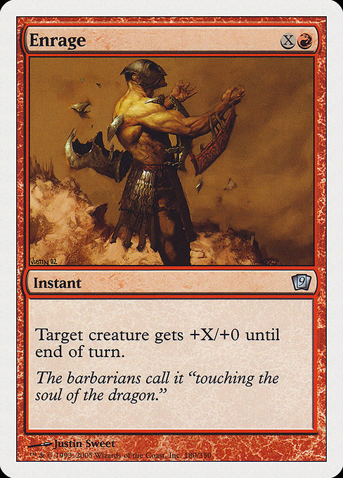 Magic the Gathering Card - Enrage - MTG Circle