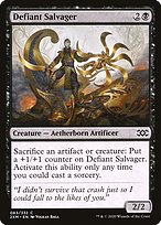 Magic the Gathering Card - Defiant Salvager - MTG Circle