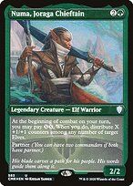 Magic the Gathering Card - Numa, Joraga Chieftain - MTG Circle