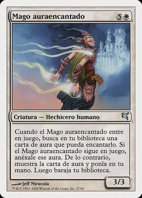 Magic the Gathering Card - Auratouched Mage - MTG Circle