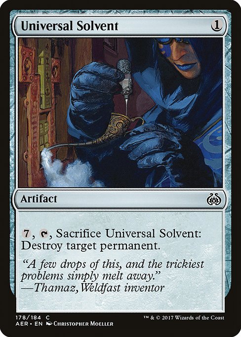 Magic the Gathering Card - Universal Solvent - MTG Circle