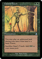Magic the Gathering Card - Gaea's Touch - MTG Circle