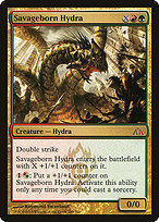 Magic the Gathering Card - Savageborn Hydra - MTG Circle