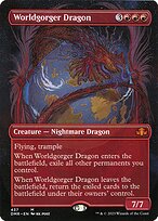 Magic the Gathering Card - Worldgorger Dragon - MTG Circle
