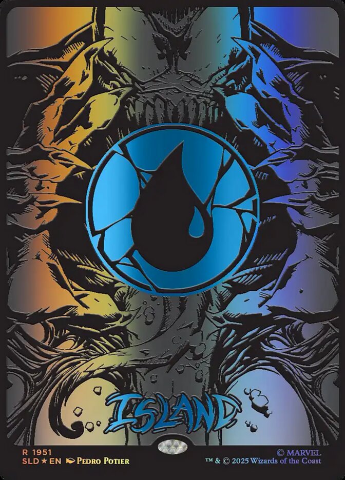 Magic the Gathering Card - Island - MTG Circle
