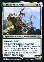 Magic the Gathering Card - Finneas, Ace Archer - MTG Circle