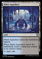 Magic the Gathering Card - Dimir Aqueduct - MTG Circle
