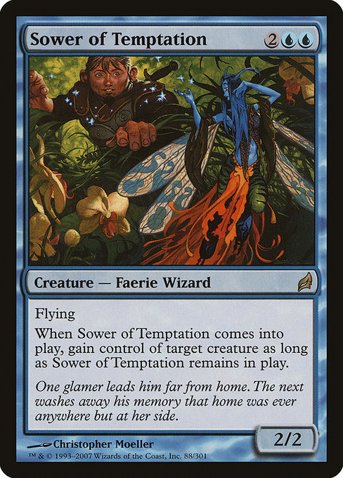 Magic the Gathering Card - Sower of Temptation - MTG Circle