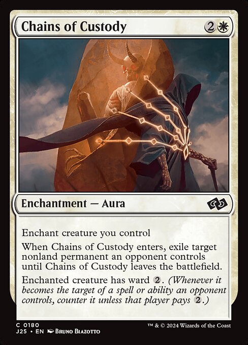 Magic the Gathering Card - Chains of Custody - MTG Circle