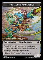 Magic the Gathering Card - Iridescent Vinelasher - MTG Circle