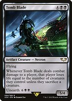 Magic the Gathering Card - Tomb Blade - MTG Circle