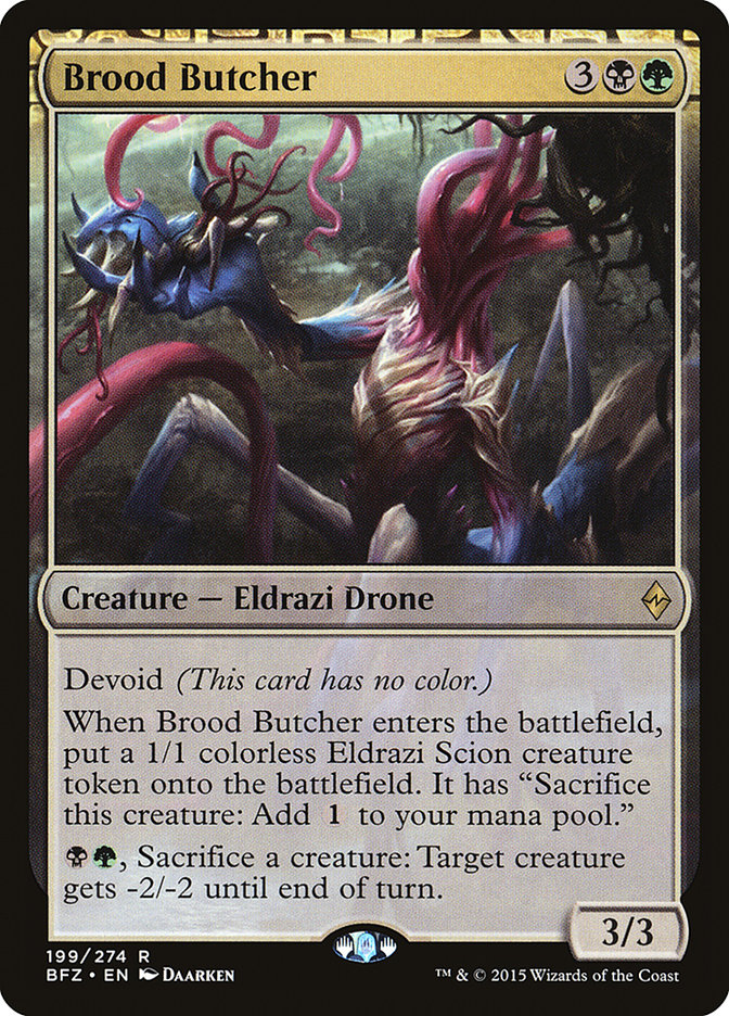 Magic the Gathering Card - Brood Butcher - MTG Circle