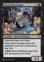 Magic the Gathering Card - Clattering Augur - MTG Circle