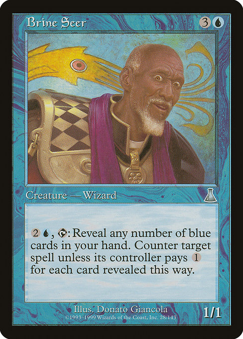 Magic the Gathering Card - Brine Seer - MTG Circle