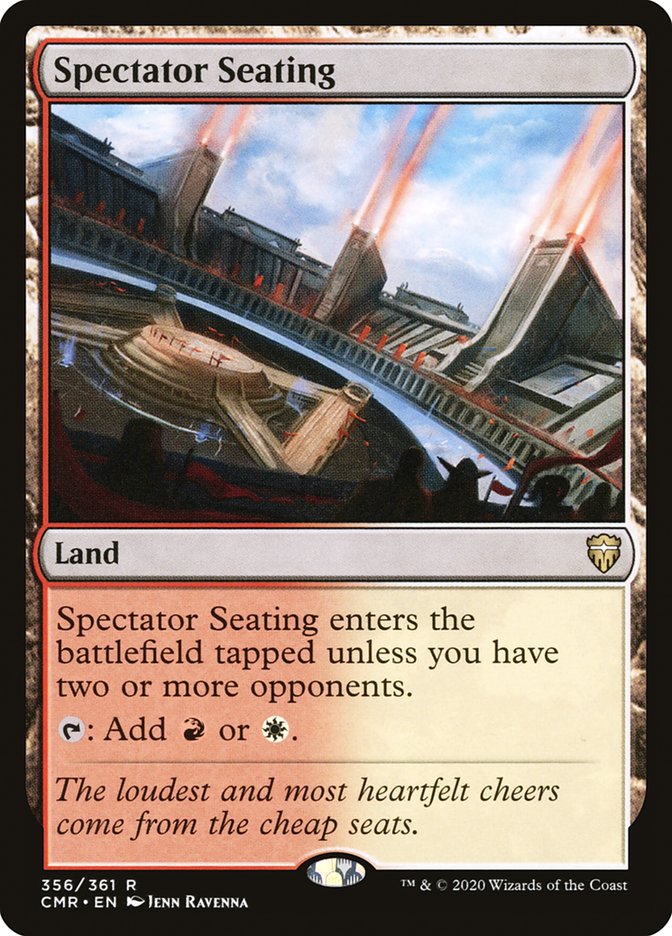 Magic the Gathering Card - Spectator Seating - MTG Circle