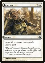 Magic the Gathering Card - To Arms! - MTG Circle