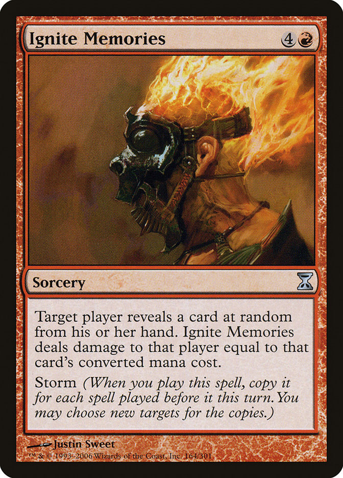 Magic the Gathering Card - Ignite Memories - MTG Circle
