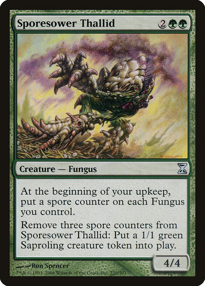 Magic the Gathering Card - Sporesower Thallid - MTG Circle