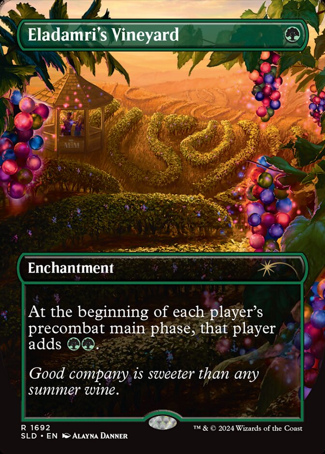 Magic the Gathering Card - Eladamri's Vineyard - MTG Circle
