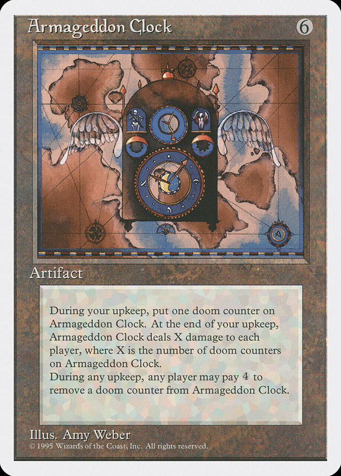 Magic the Gathering Card - Armageddon Clock - MTG Circle