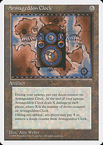 Magic the Gathering Card - Armageddon Clock - MTG Circle