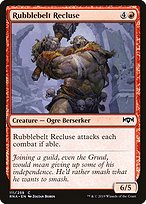 Magic the Gathering Card - Rubblebelt Recluse - MTG Circle