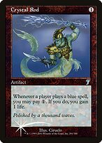 Magic the Gathering Card - Crystal Rod - MTG Circle