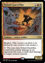 Magic the Gathering Card - Soltari Guerrillas - MTG Circle