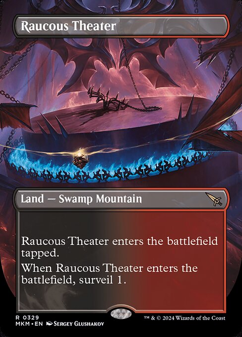 Magic the Gathering Card - Raucous Theater - MTG Circle