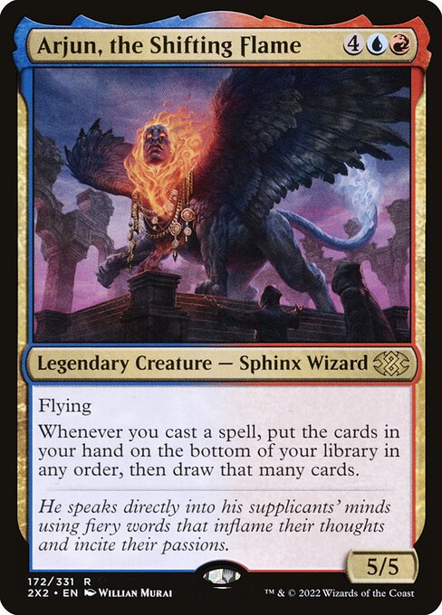 Magic the Gathering Card - Arjun, the Shifting Flame - MTG Circle