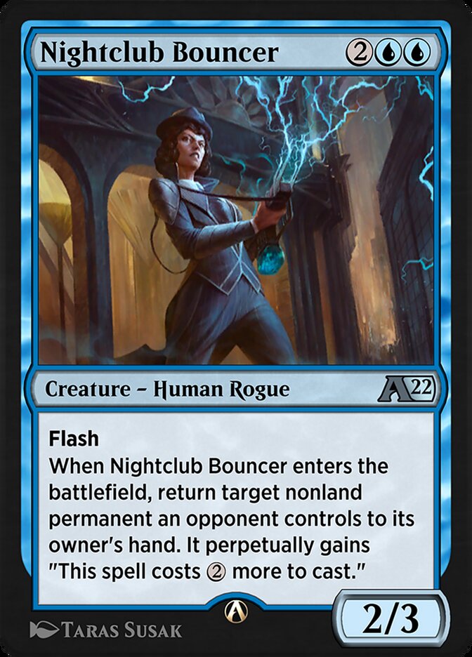 Magic the Gathering Card - Nightclub Bouncer - MTG Circle