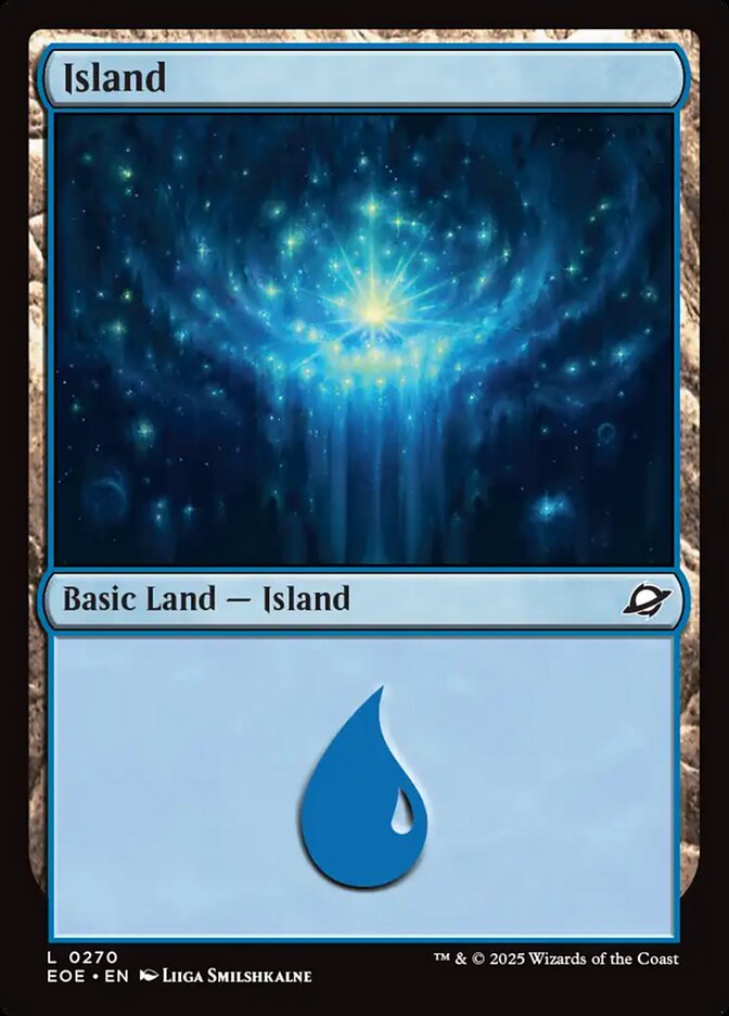 Magic the Gathering Card - Island - MTG Circle