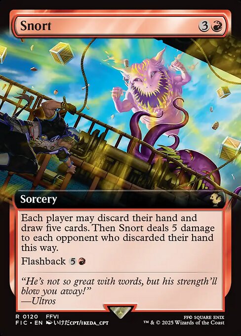 Magic the Gathering Card - Snort - MTG Circle