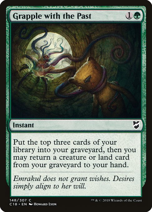 Magic the Gathering Card - Grapple with the Past - MTG Circle