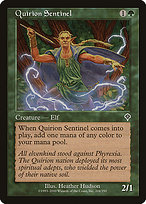 Magic the Gathering Card - Quirion Sentinel - MTG Circle
