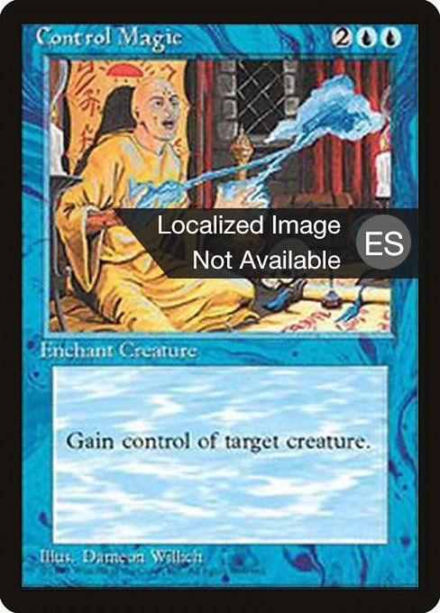Magic the Gathering Card - Control Magic - MTG Circle