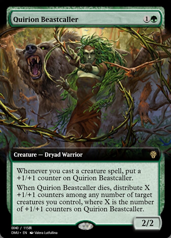 Magic the Gathering Card - Quirion Beastcaller - MTG Circle