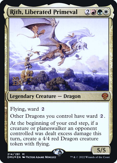 Magic the Gathering Card - Rith, Liberated Primeval - MTG Circle
