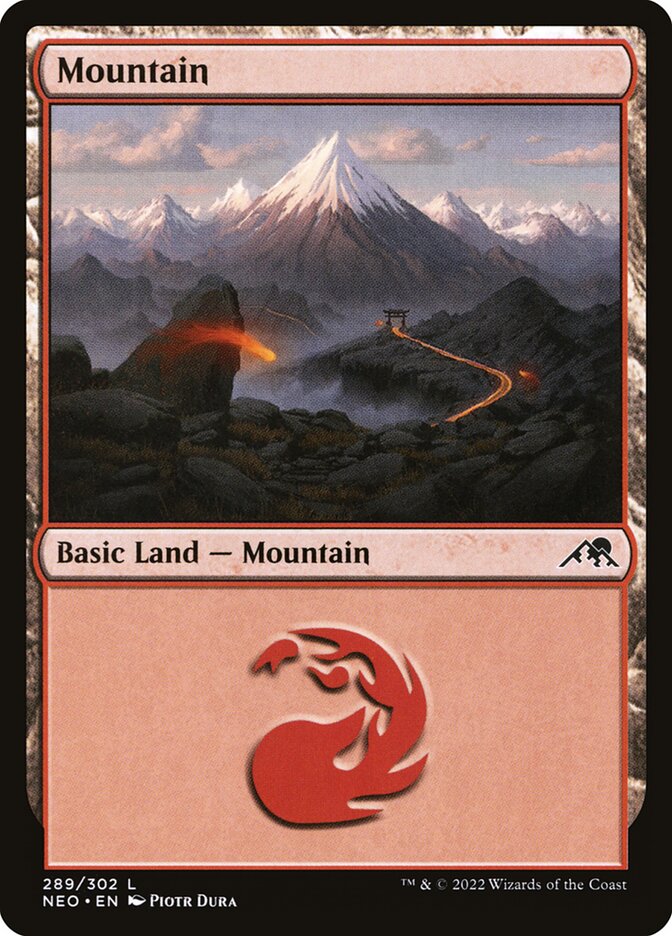 Magic the Gathering Card - Mountain - MTG Circle