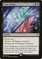Magic the Gathering Card - Crux of Fate - MTG Circle