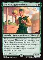 Magic the Gathering Card - The Cabbage Merchant - MTG Circle