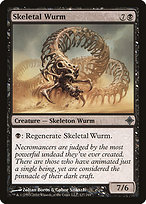 Magic the Gathering Card - Skeletal Wurm - MTG Circle
