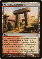 Magic the Gathering Card - Ancient Amphitheater - MTG Circle